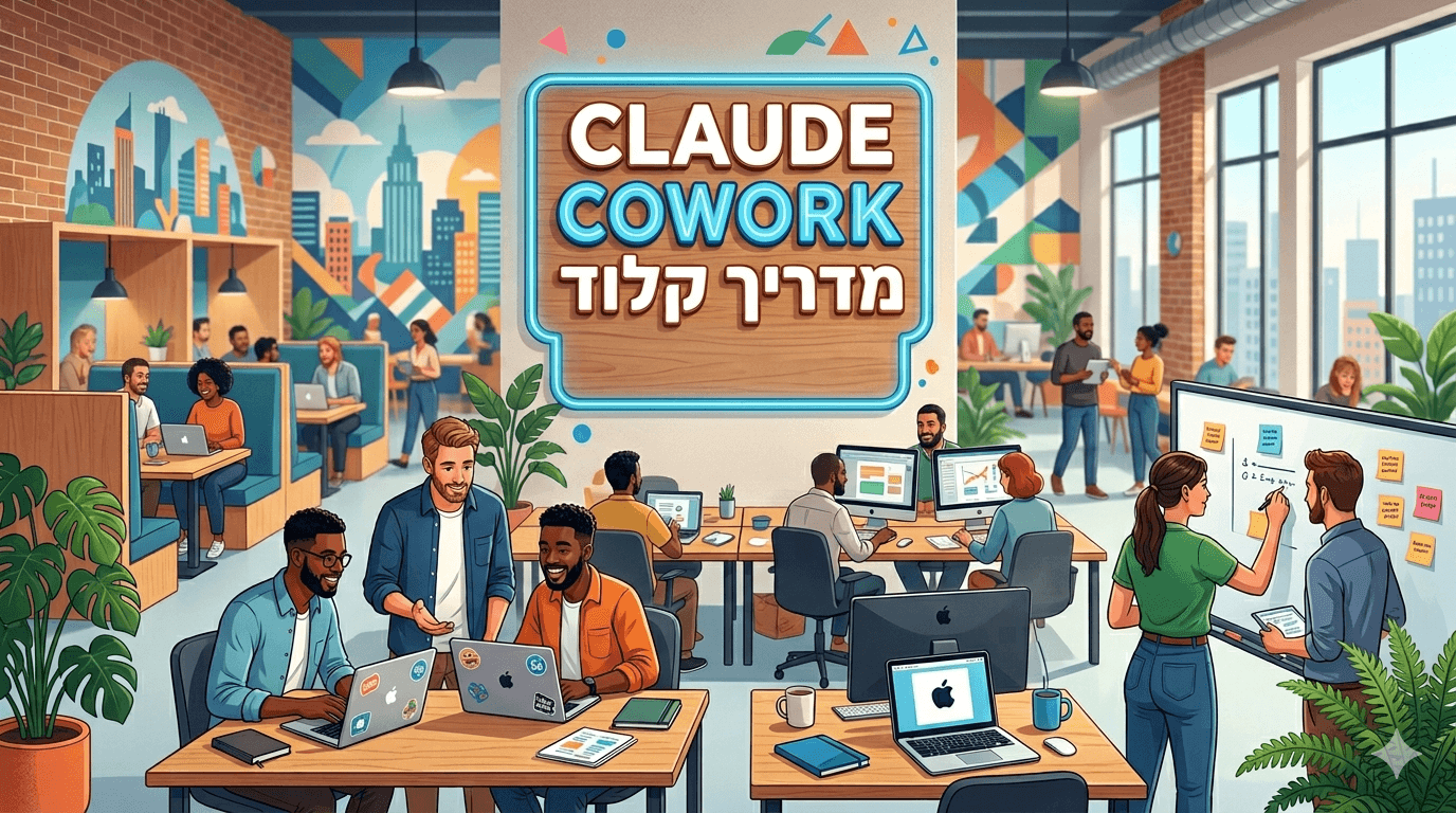 המדריך המלא לעבודה עם Claude Cowork — עקרון 80/20